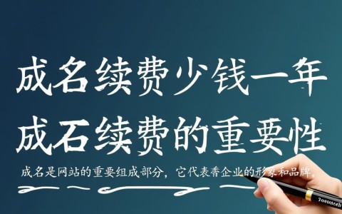 不同域名注册商的域名续费价格差异大吗？一年续费具体多少钱？