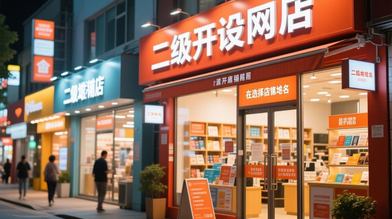 新店入驻是否支持开设店铺二级域名？