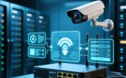 如何设置监控接路由器与虚拟服务器，实现远程监控？