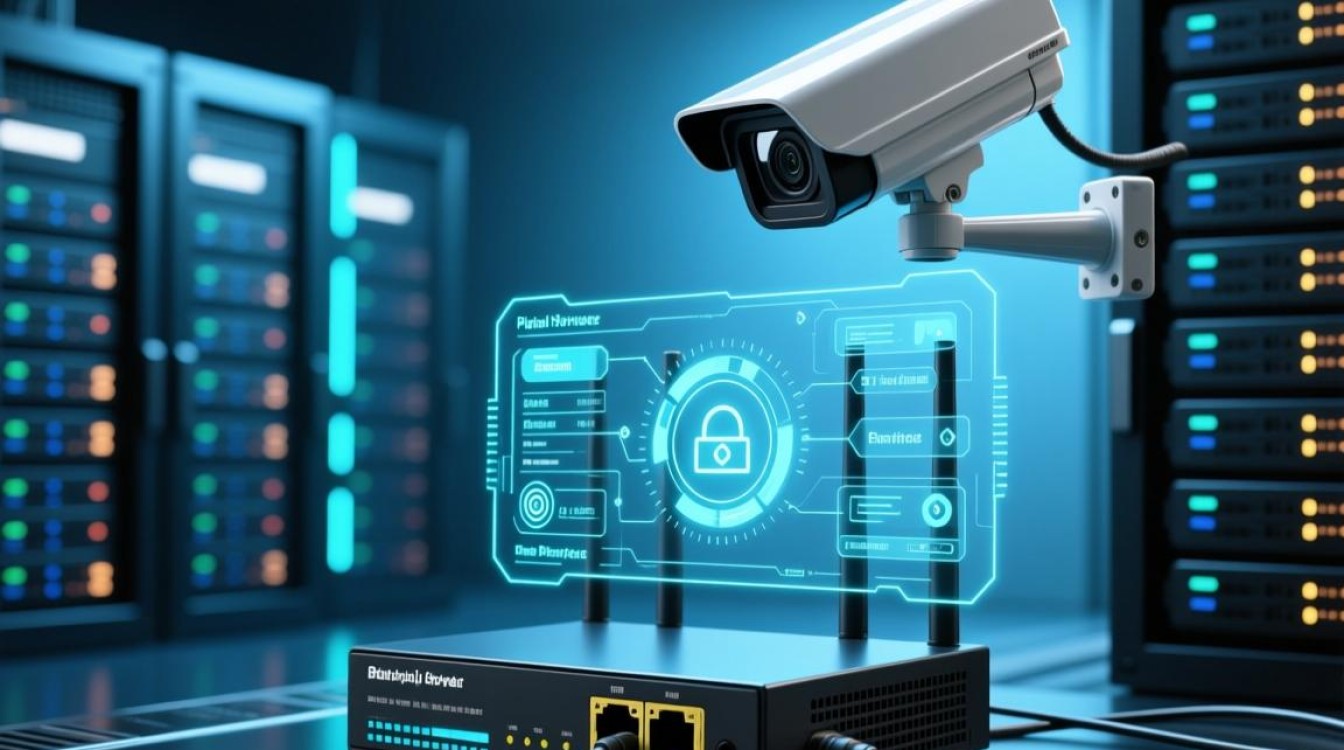 如何设置监控接路由器与虚拟服务器，实现远程监控？