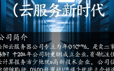 岳阳云服务器公司岳阳地区云服务市场是否满足企业需求？未来发展方向如何？