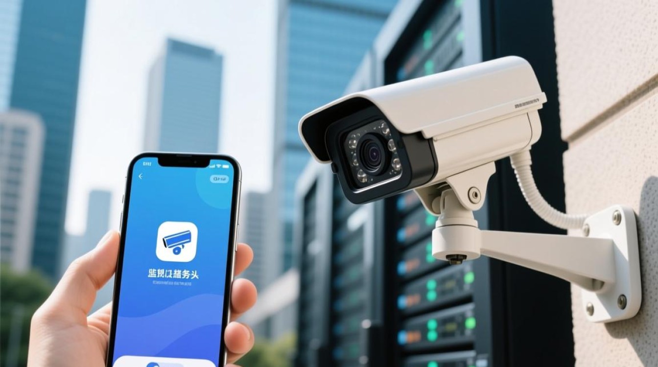 监控摄像头app服务器与摄像头监控服务器有何区别与联系？