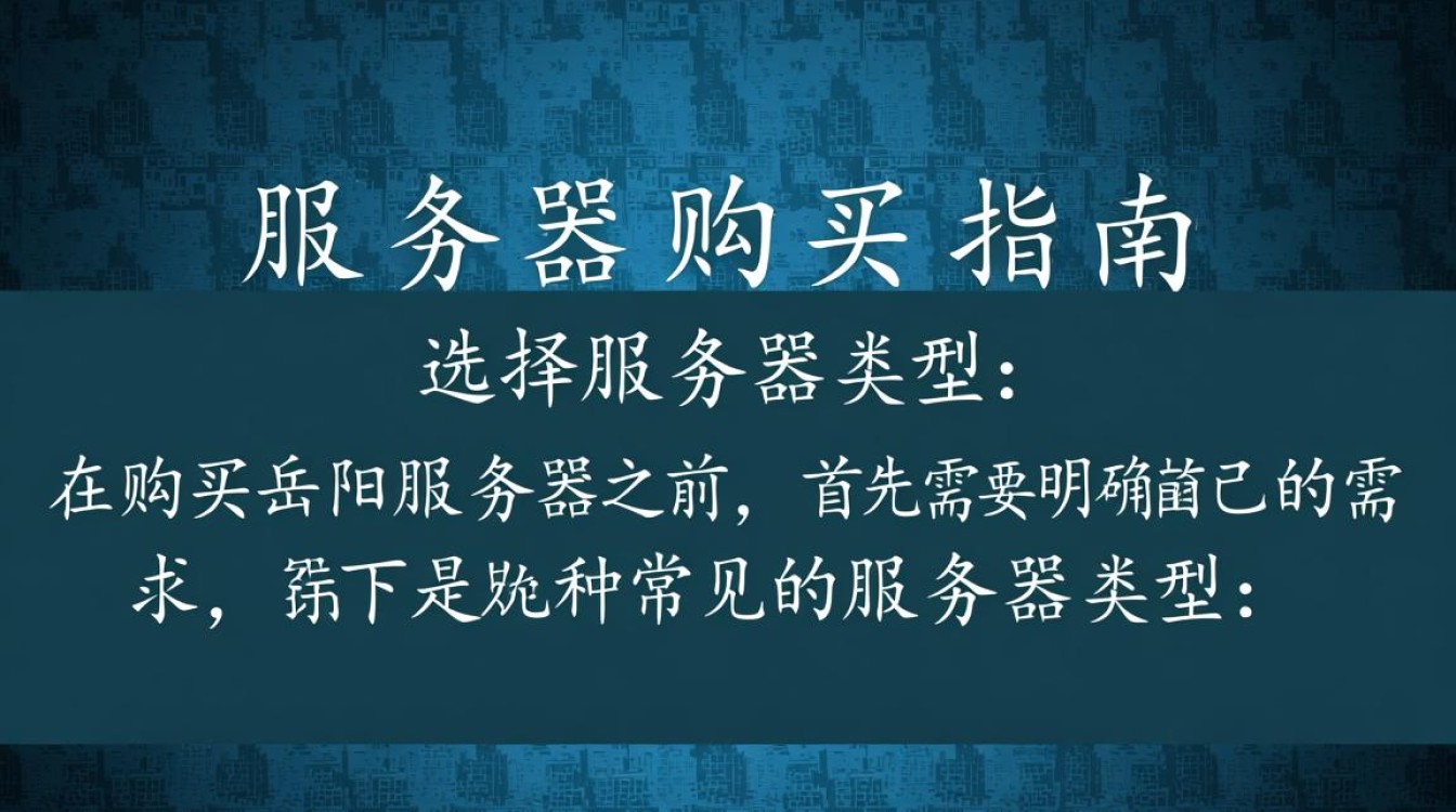 岳阳服务器购买疑问解答，性价比高的配置推荐与选购技巧揭秘