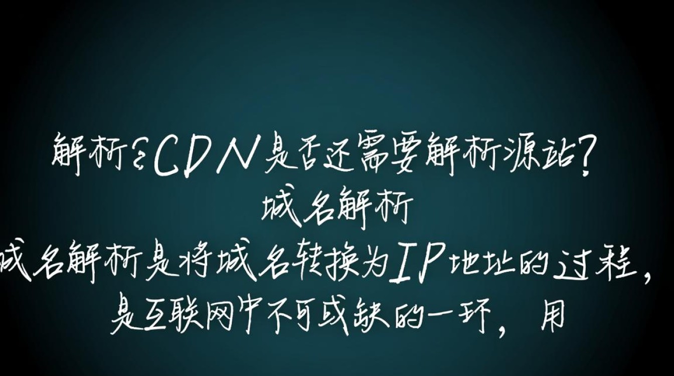 域名解析CDN，是否还需要额外解析源站以实现内容加速？