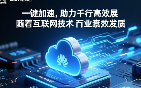 华为云CDN加速如何实现千行百业一键加速的奥秘？