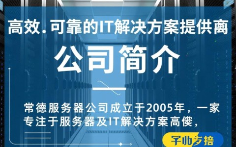 常德服务器公司，如何在激烈竞争中脱颖而出？揭秘其成功秘诀！