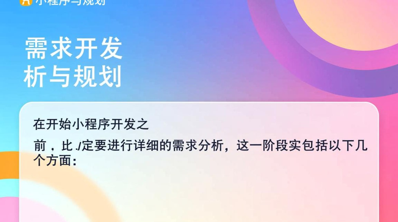 一个小程序开发全过程，每个环节都至关重要，你了解多少？