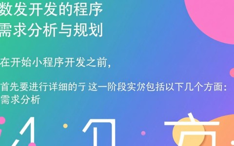 一个小程序开发全过程，每个环节都至关重要，你了解多少？