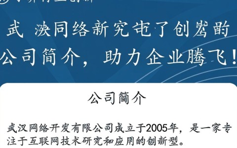 武汉网络开发有限公司业务涵盖广泛，其核心竞争力与发展前景如何？
