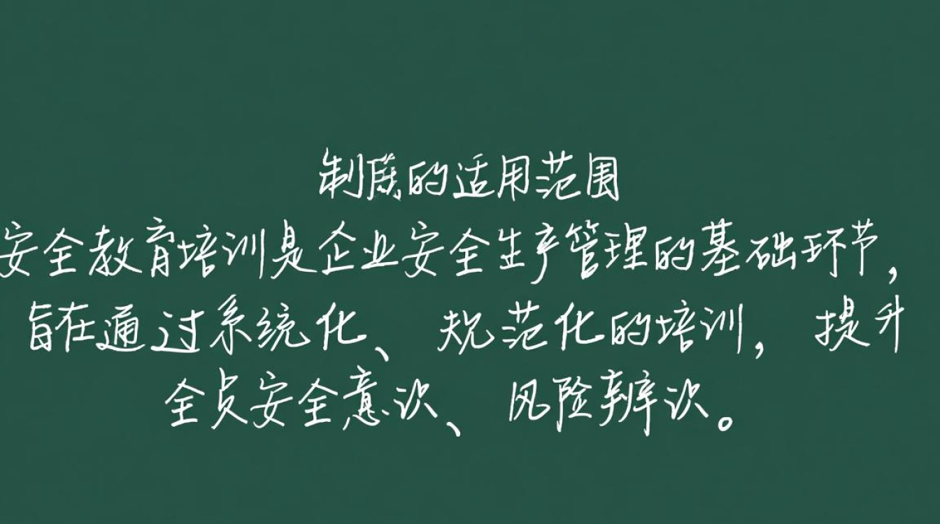 安全教育培训管理制度具体内容有哪些关键点？