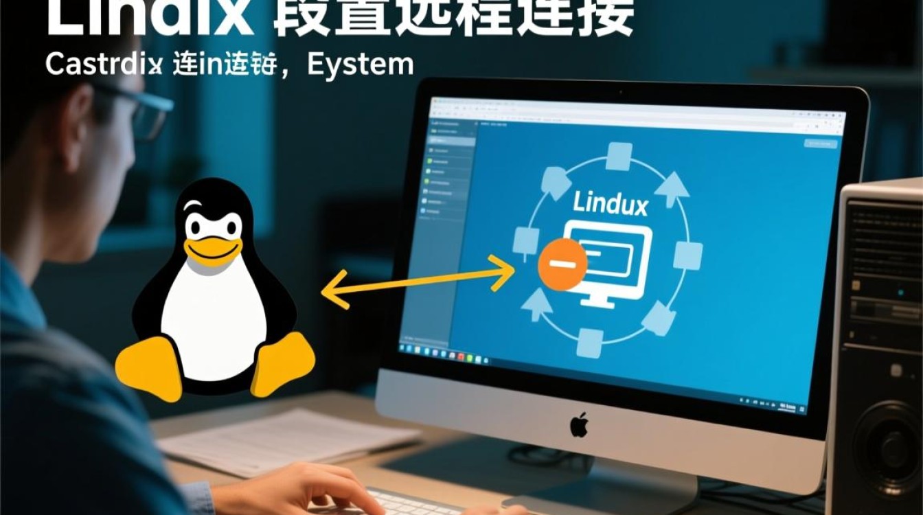 Linux配置远程连接时，有哪些常见问题或步骤容易出错？