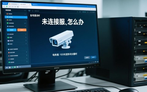 监控计算机显示未连接服务器，是网络故障还是设备问题？快速排查指南！