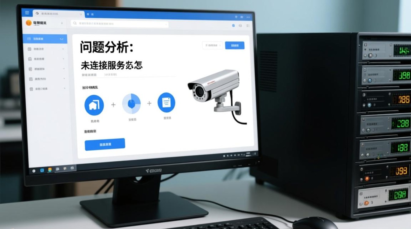 监控计算机显示未连接服务器，是网络故障还是设备问题？快速排查指南！