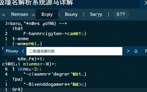 二级域名解析系统源码为何如此神秘？揭秘其背后的技术秘密与价值所在？