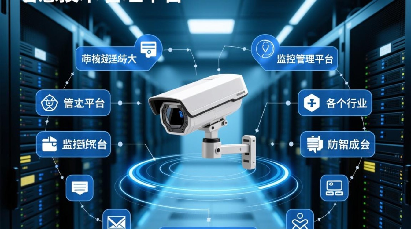 监控管理平台与中心管理服务器，两者在监控管理中心平台中的具体作用是什么？