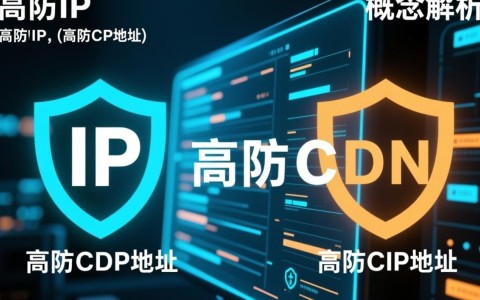 高防IP与高防CDN究竟有何本质差异？揭秘两者在网络安全中的不同作用！