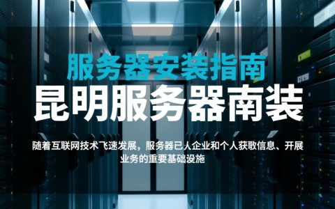 昆明服务器安装时，有哪些关键步骤和注意事项？