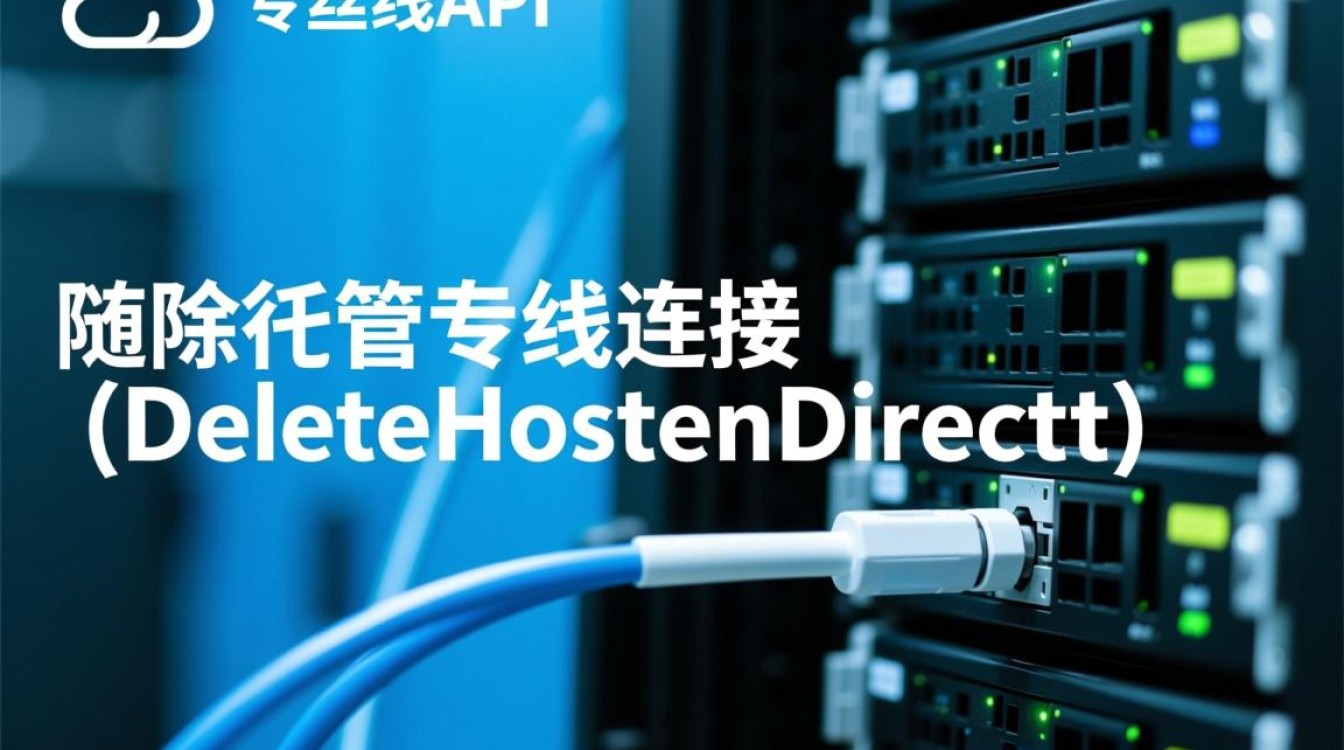 云专线API删除托管专线连接操作，物理连接删除步骤详解？