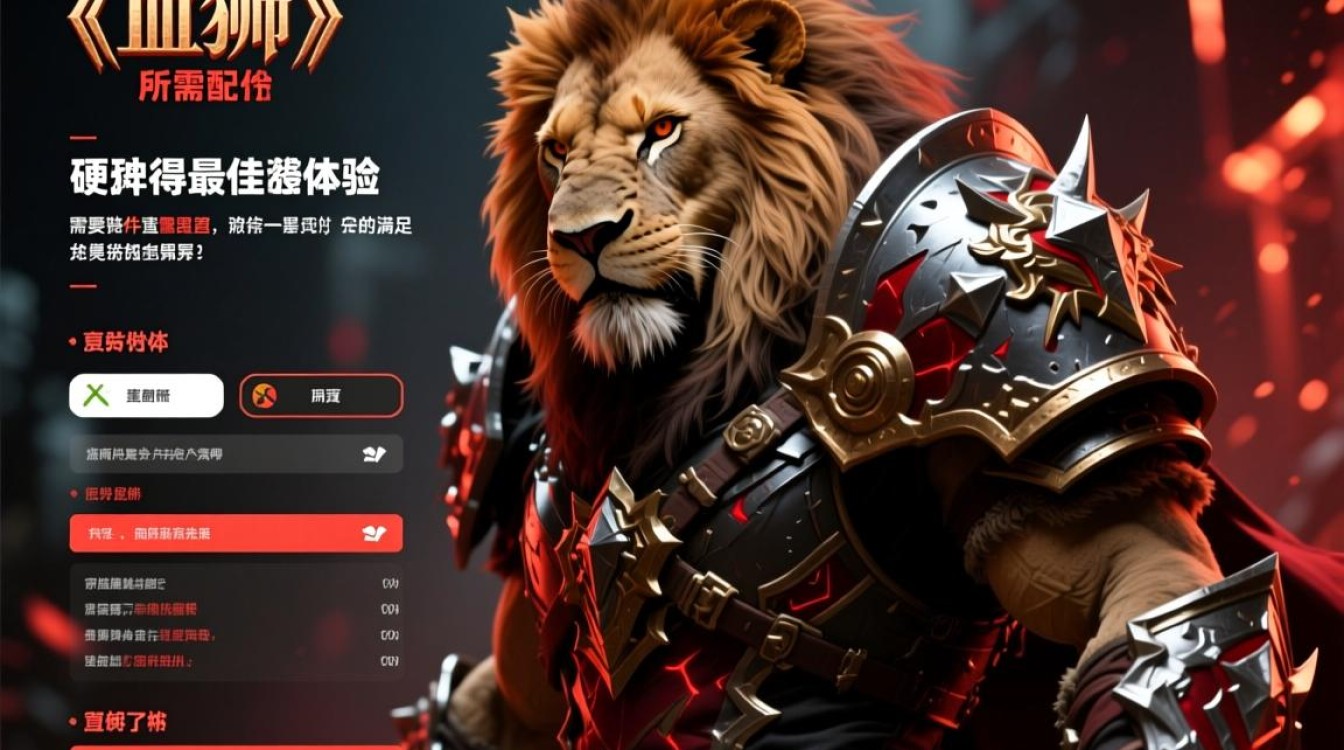 血狮游戏配置要求揭秘,哪些硬件能满足这款经典游戏的高清畅玩? 血狮游戏配置要求揭秘,哪些硬件能满足这款经典游戏的高清畅玩?