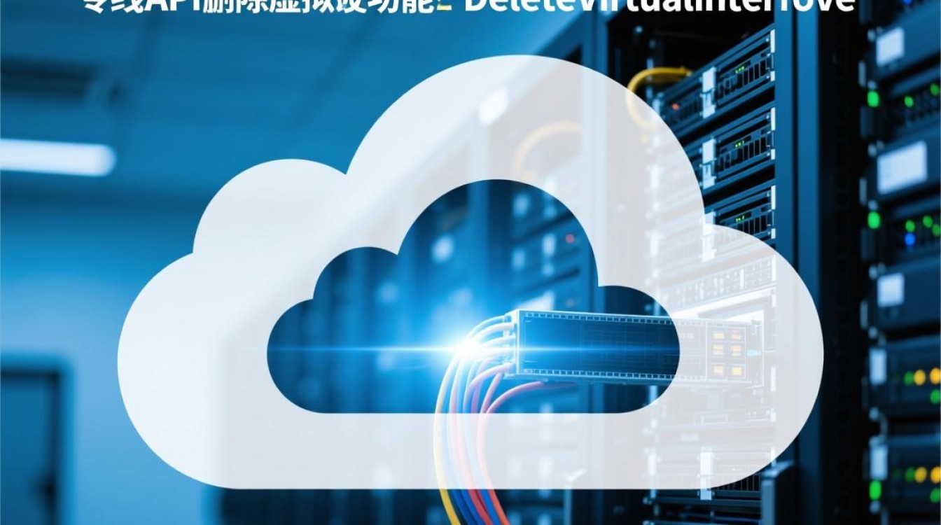 云专线API中的删除虚拟接口（DeleteVirtualInterface）功能，其操作流程及注意事项有哪些？