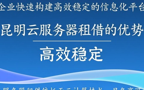 昆明云服务器租借，性价比高吗？哪家服务商更值得信赖？