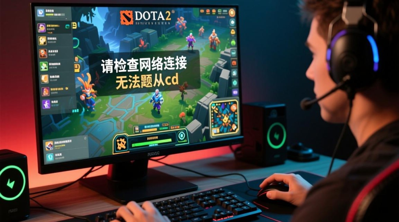 为何Dota2频繁提示网络连接问题，cdn服务是否出现故障？