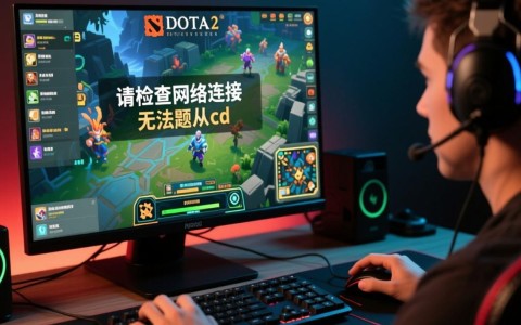 为何Dota2频繁提示网络连接问题，cdn服务是否出现故障？