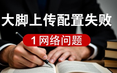 大脚上传配置失败，究竟是什么原因导致系统无法识别？解决方法有哪些？