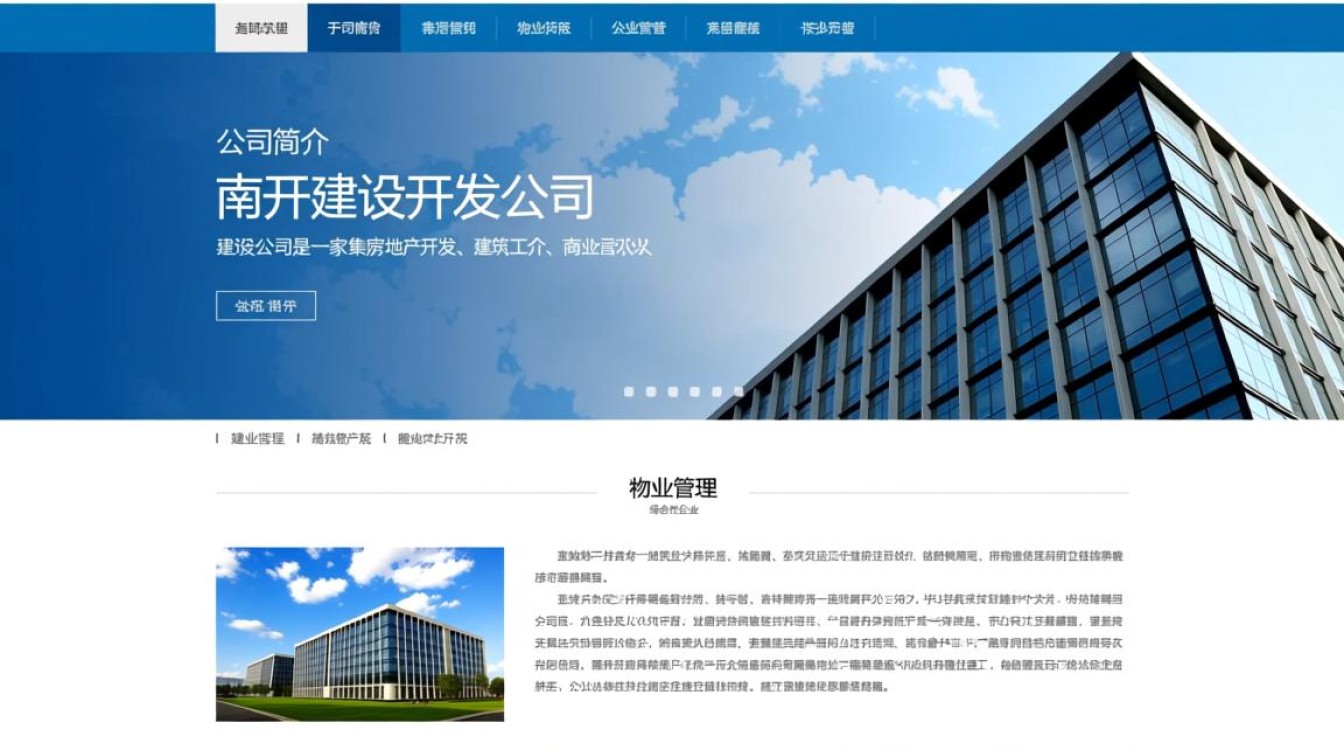 南开建设开发公司官网信息详尽吗？有哪些特色服务值得期待？