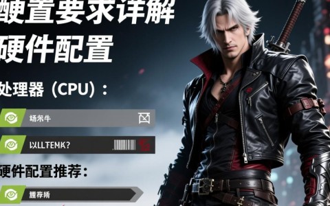 鬼泣6配置要求高吗?哪些硬件是玩家必须关注的?