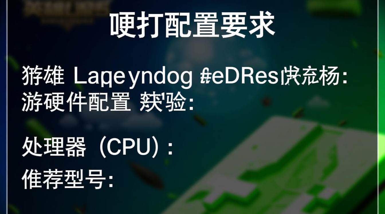 英雄联盟测试配置具体要求是什么?性能优化与兼容性揭秘! 英雄联盟测试配置具体要求是什么?性能优化与兼容性揭秘!