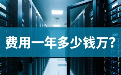 服务器费用一年多少钱？普通企业选哪种划算？