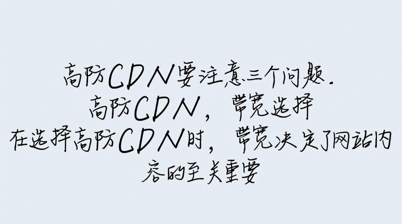 如何挑选高防CDN服务商？关注这三个关键问题！