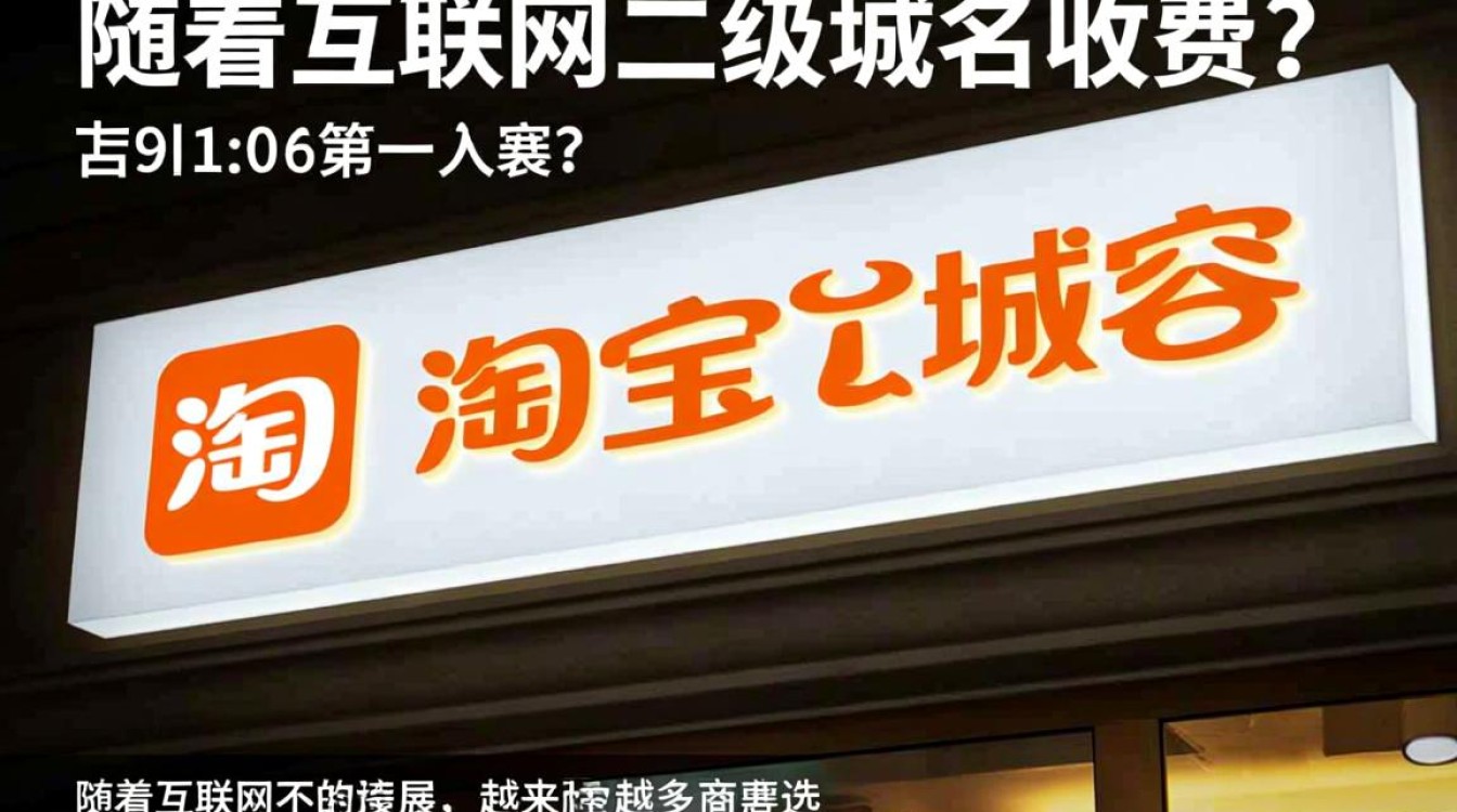 淘宝二级域名是否收费？具体费用及条件是什么？