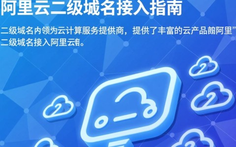 二级域名接入阿里云有哪些步骤和注意事项？