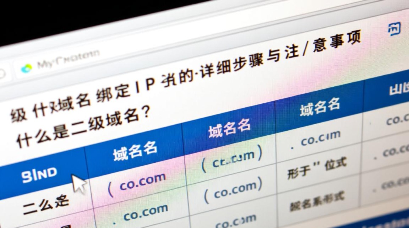 二级域名绑定IP时需要注意哪些步骤和细节?如何确保正确无误? 二级域名绑定IP时需要注意哪些步骤和细节?如何确保正确无误?