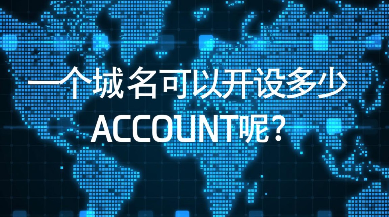 一个域名究竟能开设多少账户?揭秘账户注册限制背后的真相! 一个域名究竟能开设多少账户?揭秘账户注册限制背后的真相!