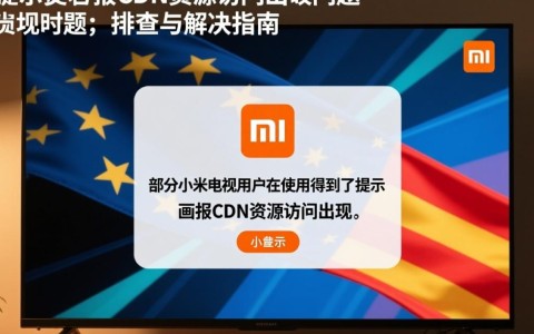小米电视画报CDN访问故障，是网络问题还是服务中断？原因何在？