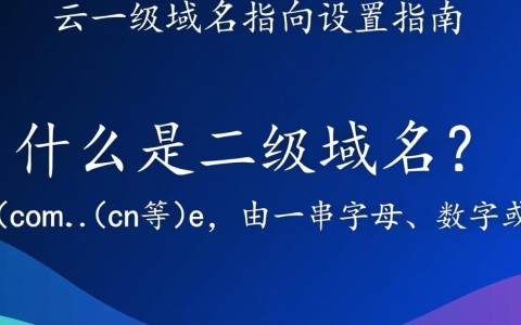 二级域名指向阿里云，这样的配置有何特别之处或潜在风险？