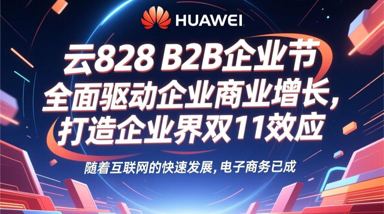 华为云828 B2B企业节如何实现企业界双11效应？
