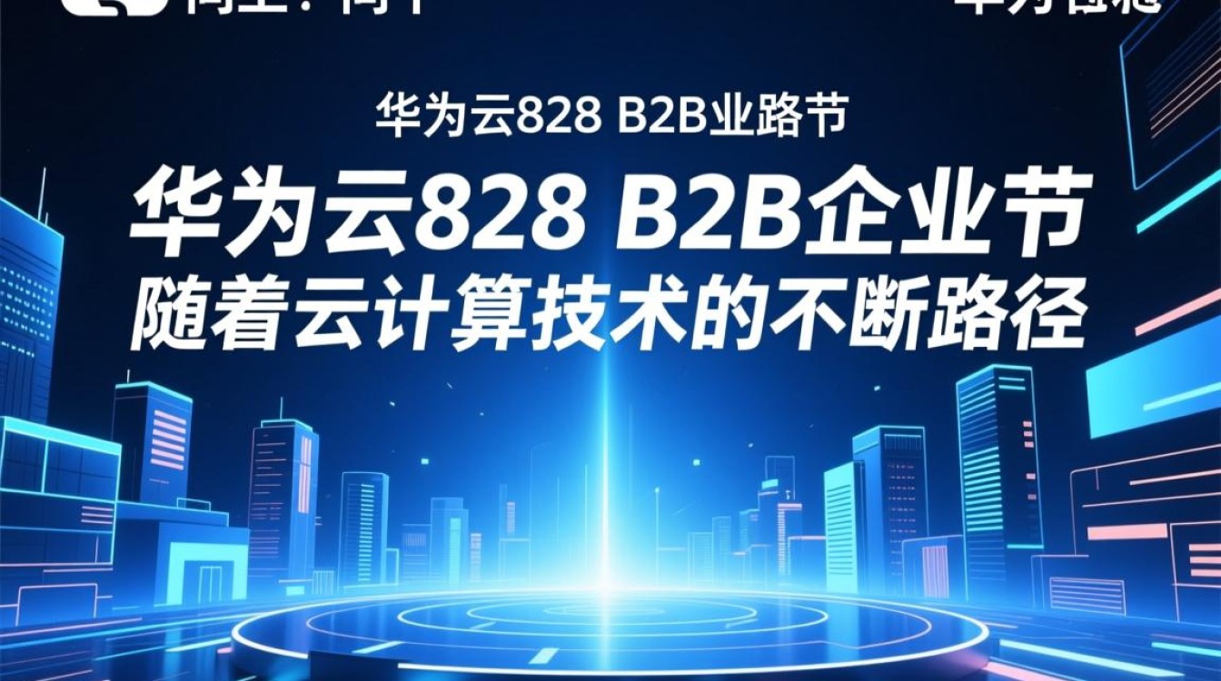 华为云828 B2B企业节如何打通云上路径，实现技术向上、场景向下？