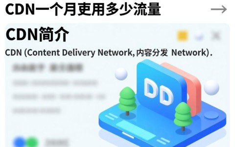 一个月使用CDN需要多少流量？成本如何估算？
