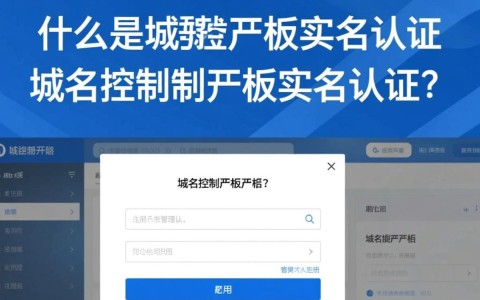 域名控制面板实名认证流程中常见问题及解决方案有哪些？