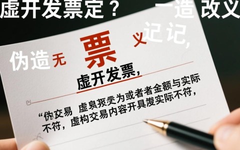 虚开发票究竟定性为伪造还是变造？法律界限何在？