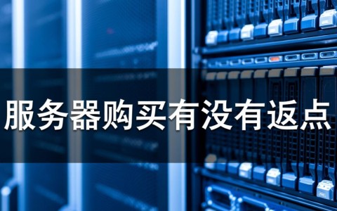 服务器购买有没有返点？如何争取更高返点？