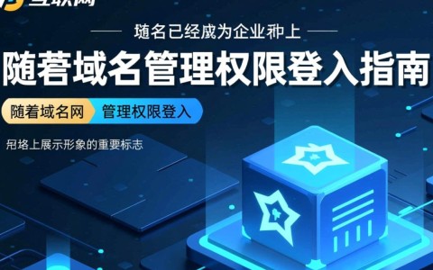 新网域名管理权限登入，权限分配与操作流程有哪些疑问？