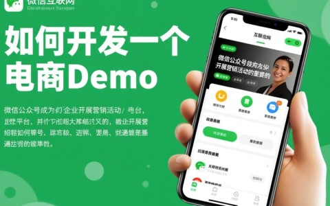 微信公众号开发电商demo，如何实现高效转化与用户粘性？