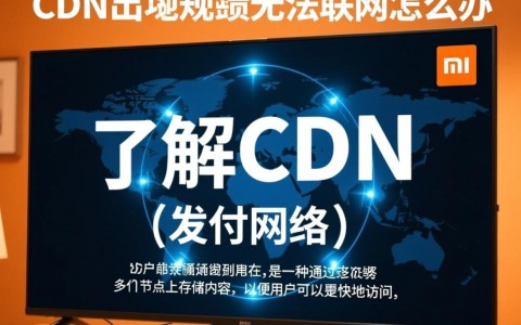 小米电视CDN故障导致无法联网？紧急排查与解决攻略揭秘！