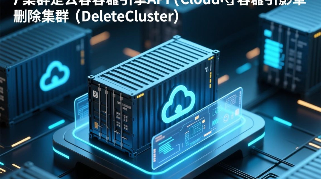 云容器引擎API中，删除集群DeleteCluster操作有哪些注意事项和限制？