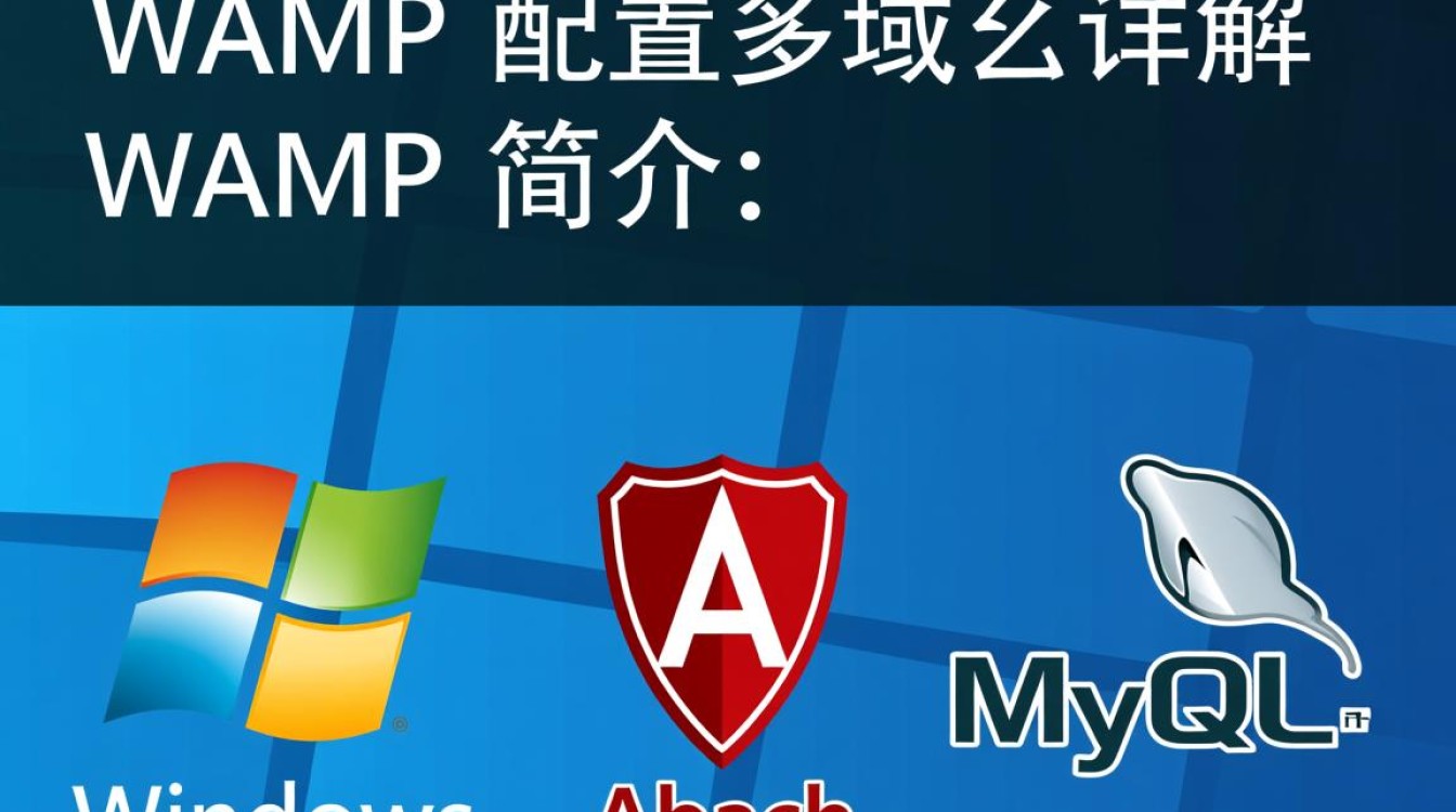 WAMP环境下如何正确配置并管理多个域名？